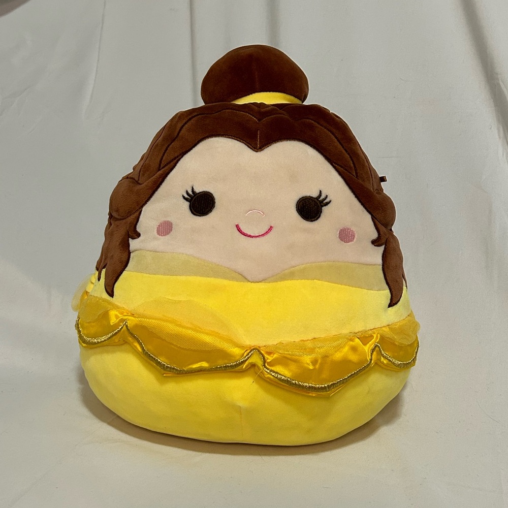 Squishmallow Disney Princess Belle 10” Beauty And The Beast Plush